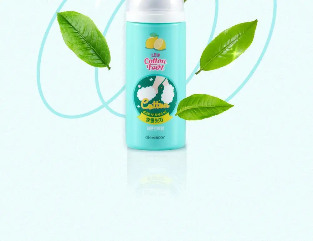 온더바디 발을씻자 코튼 풋샴푸 미니 휴대용 50ml (레몬) 상세페이지 35