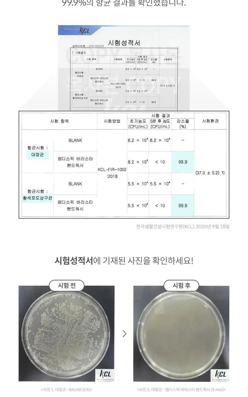 엠디스픽 무향 보습 항균 바리스타 저자극 핸드워시 300ml 상세페이지 4