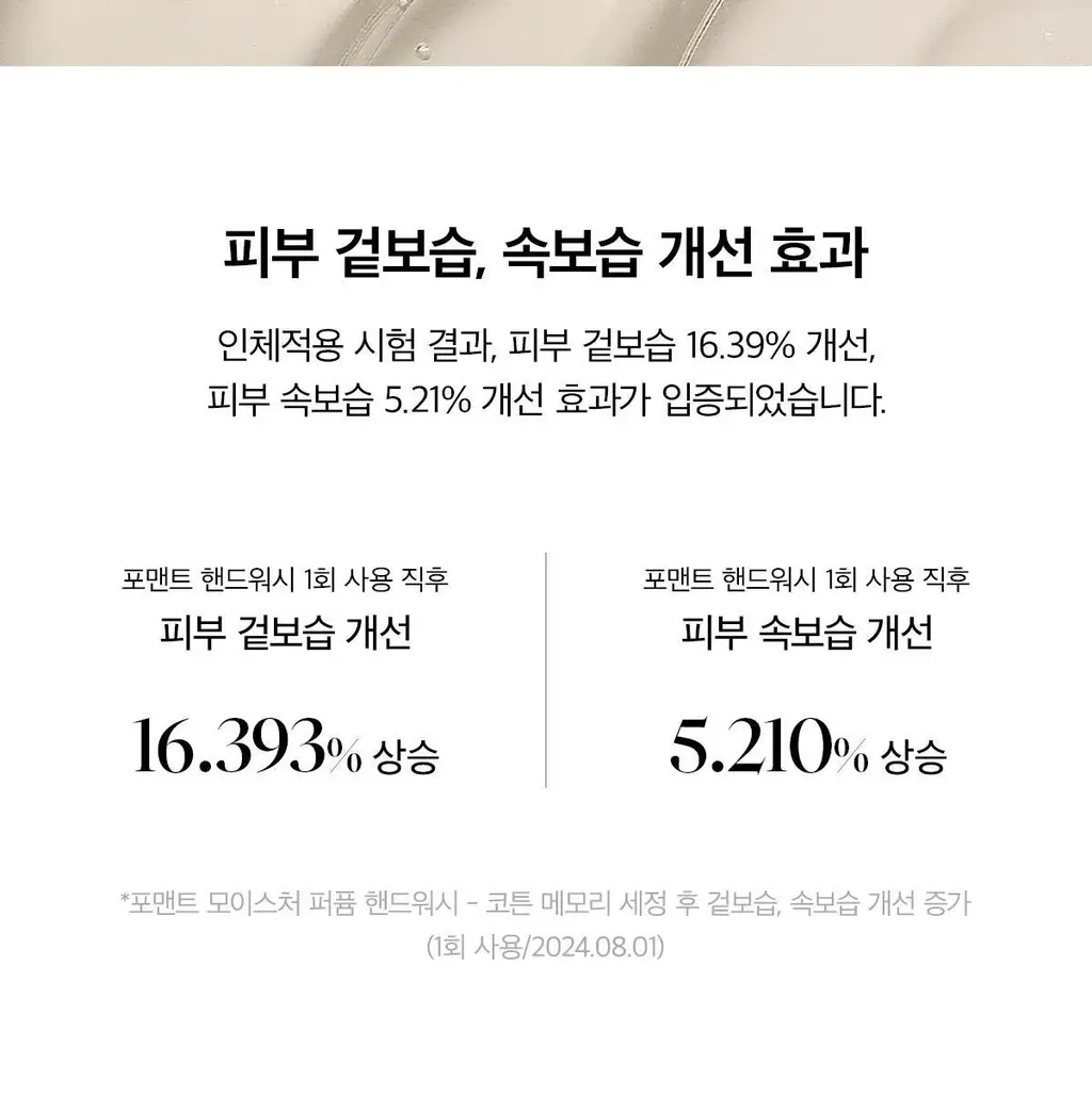 포맨트 모이스처 퍼퓸 핸드워시 코튼메모리 300ml 상세페이지 15