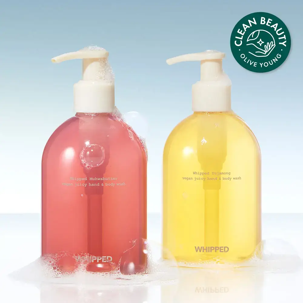 휩드 비건 쥬이시 핸드&바디워시 290ml (무화버터/유자몽 중 택1)