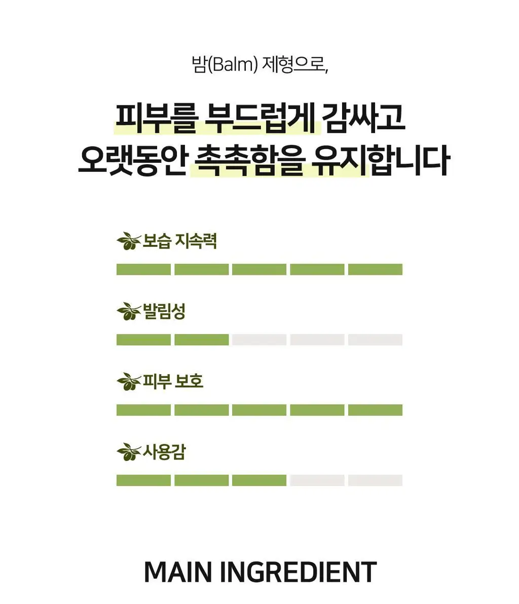 달란 디올리브 핸드크림 5종 택1 상세페이지 8