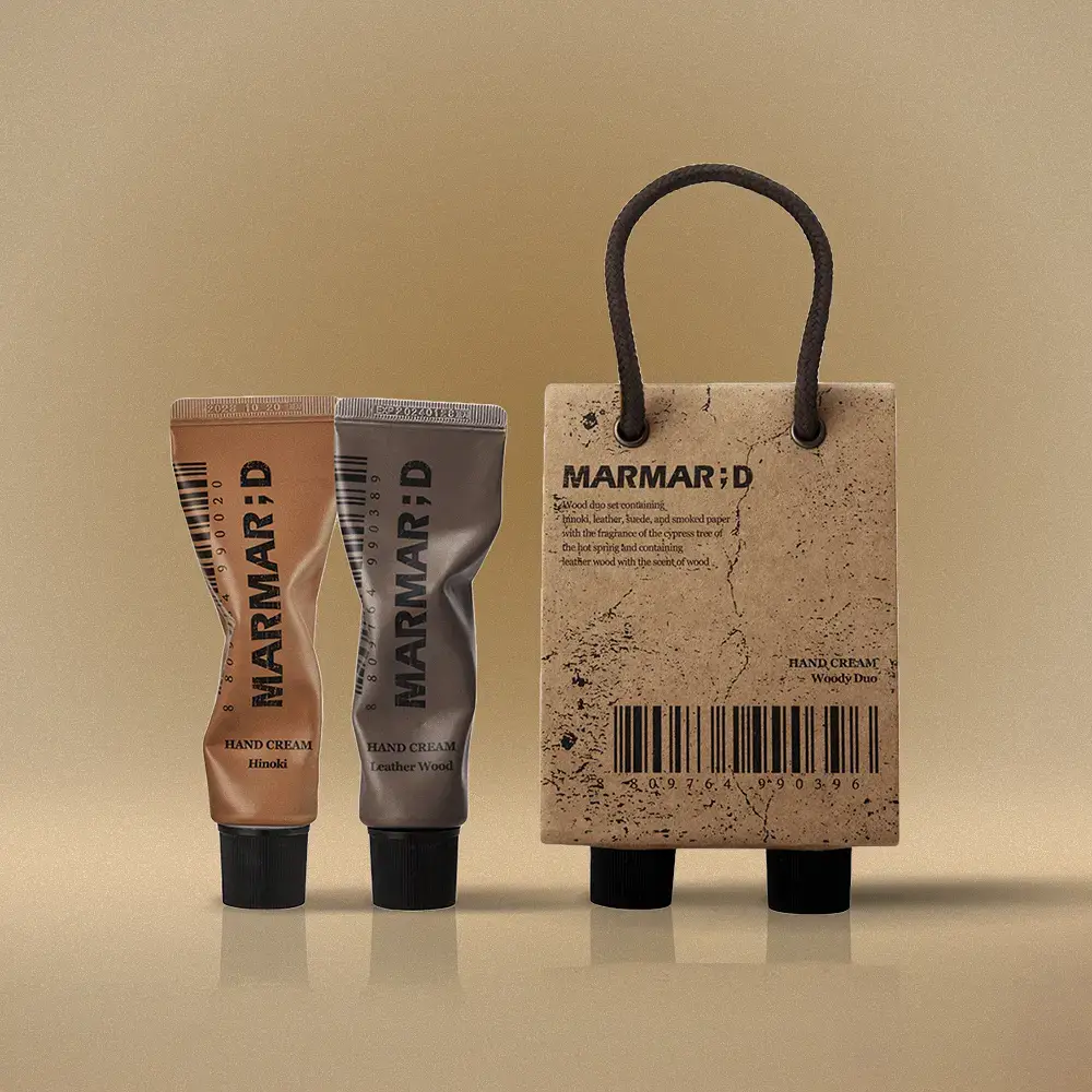 마르마르디 핸드크림 우디 히노끼 50ml+레더우드 50ml