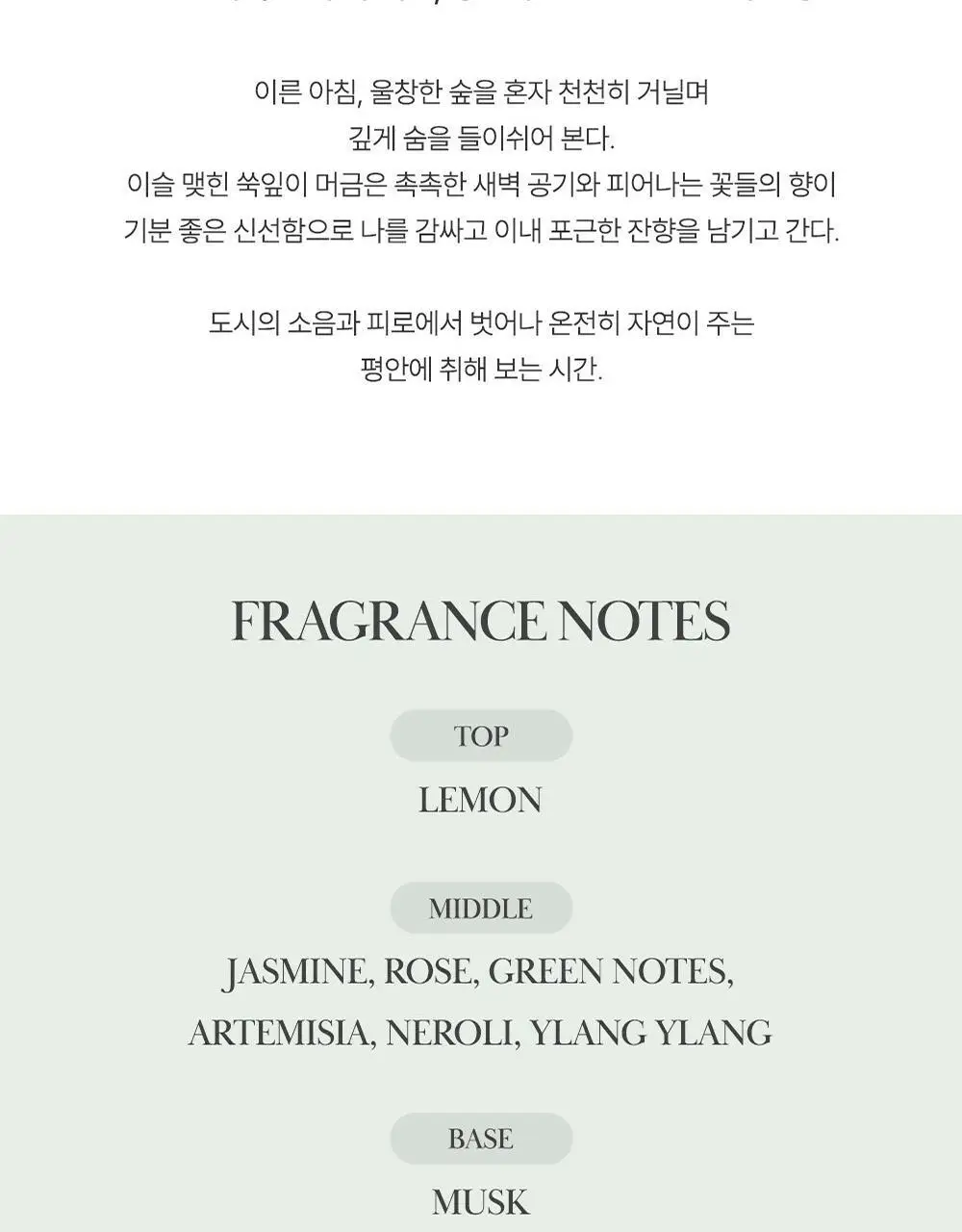 카밀 퍼퓨머리 핸드앤네일 크림 미니 디스커버리 키트 (10ml*6) 상세페이지 10