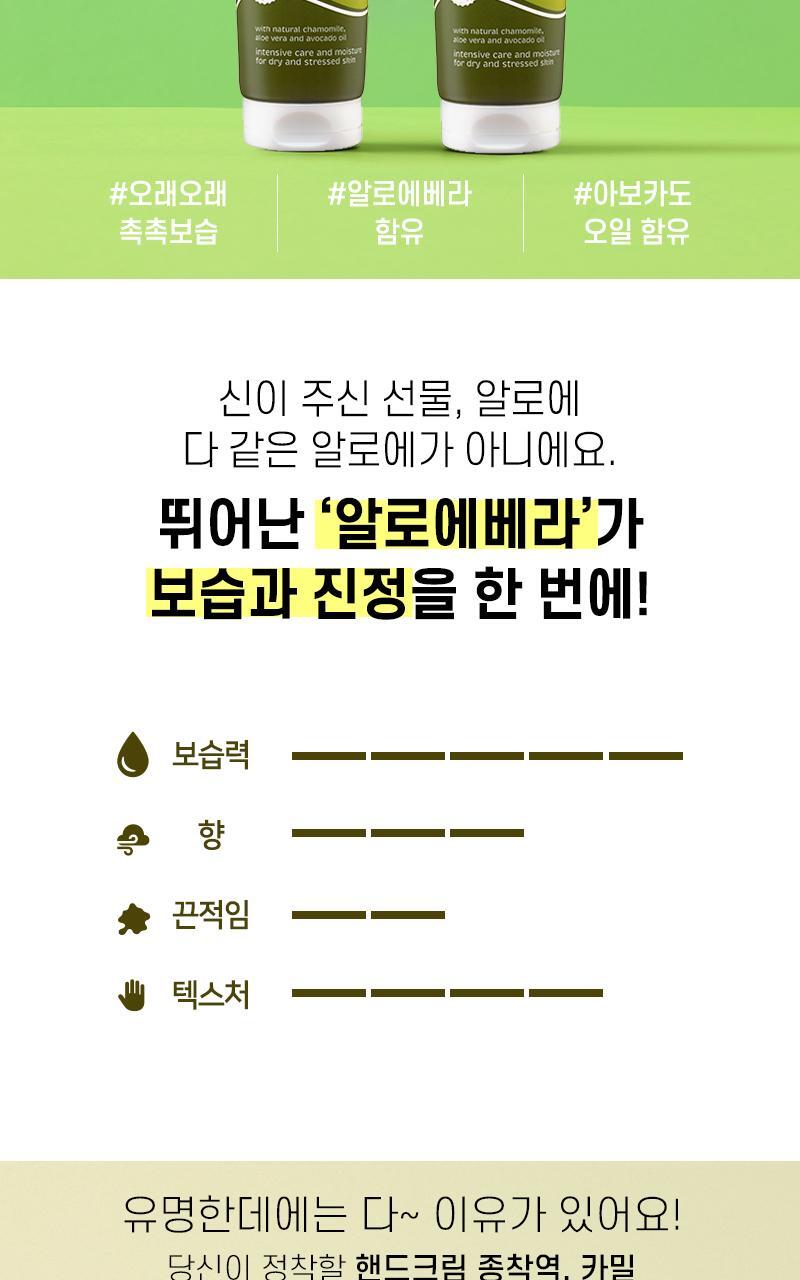 카밀 핸드앤네일 크림 베스트 듀오세트 (인텐시브133ml+클래식100ml) 상세페이지 15
