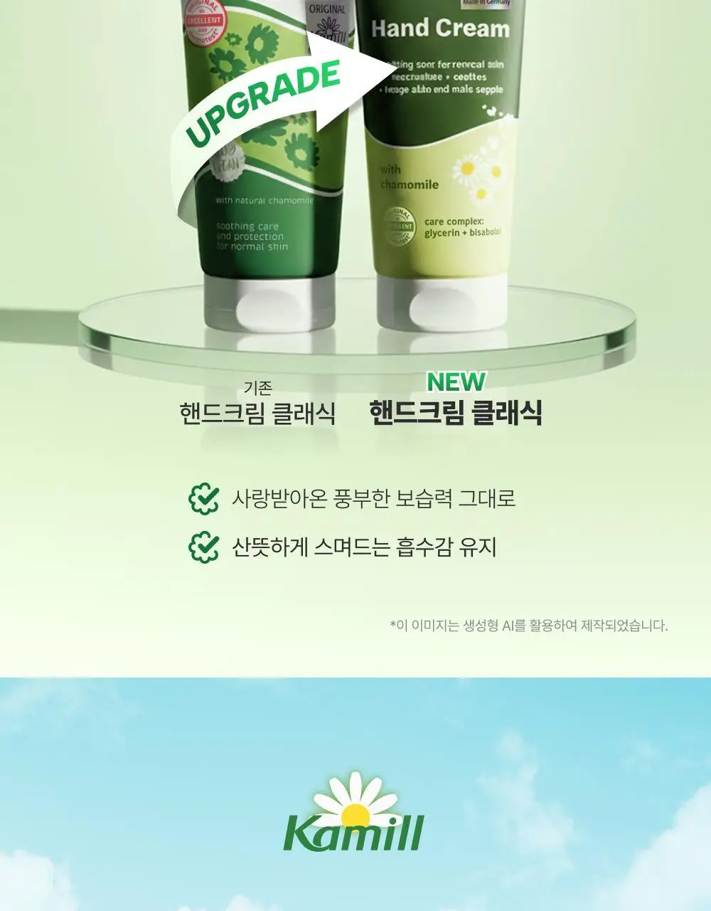 카밀 핸드크림 75~100ml 12종 택1 상세페이지 3