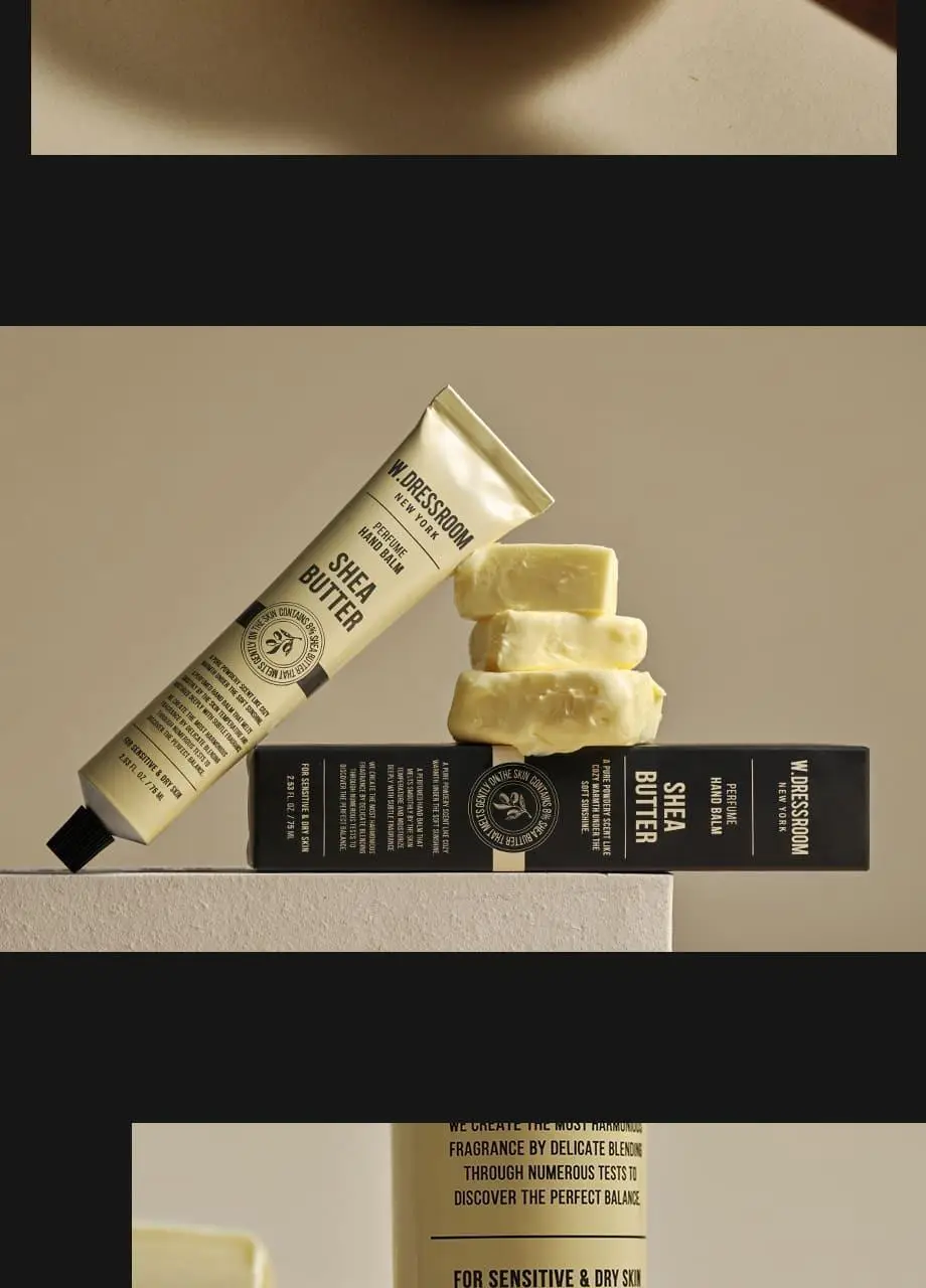 W.DRESSROOM 퍼퓸 핸드 밤 시어버터 75ml 상세페이지 3