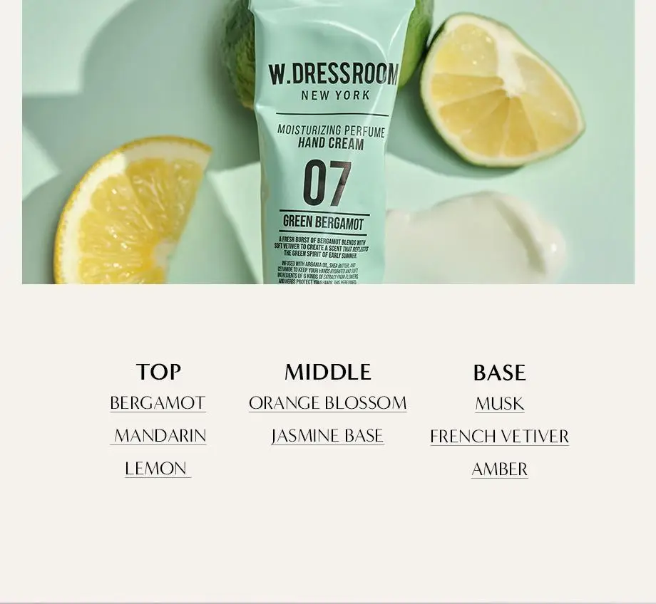 W.DRESSROOM 퍼퓸 핸드크림 50ml 6종 상세페이지 16