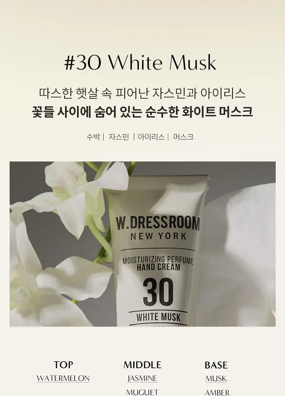 W.DRESSROOM 퍼퓸 핸드크림 50ml 6종 상세페이지 19
