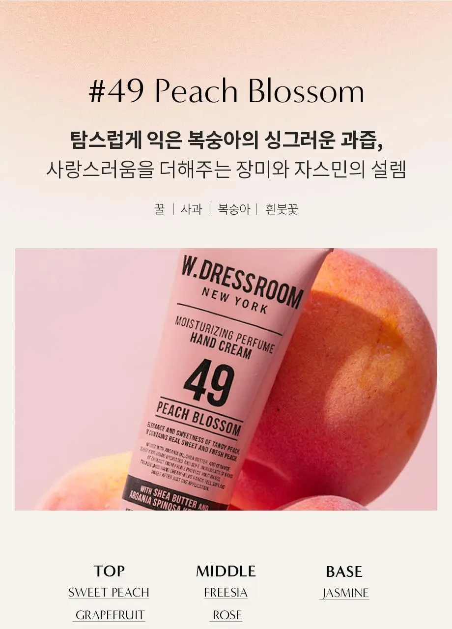 W.DRESSROOM 퍼퓸 핸드크림 50ml 6종 상세페이지 21