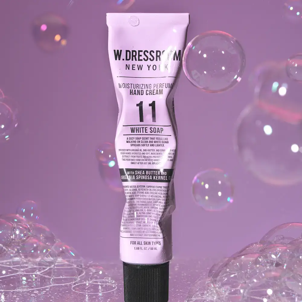 W.DRESSROOM 퍼퓸 핸드크림 No.11 화이트솝 50ml