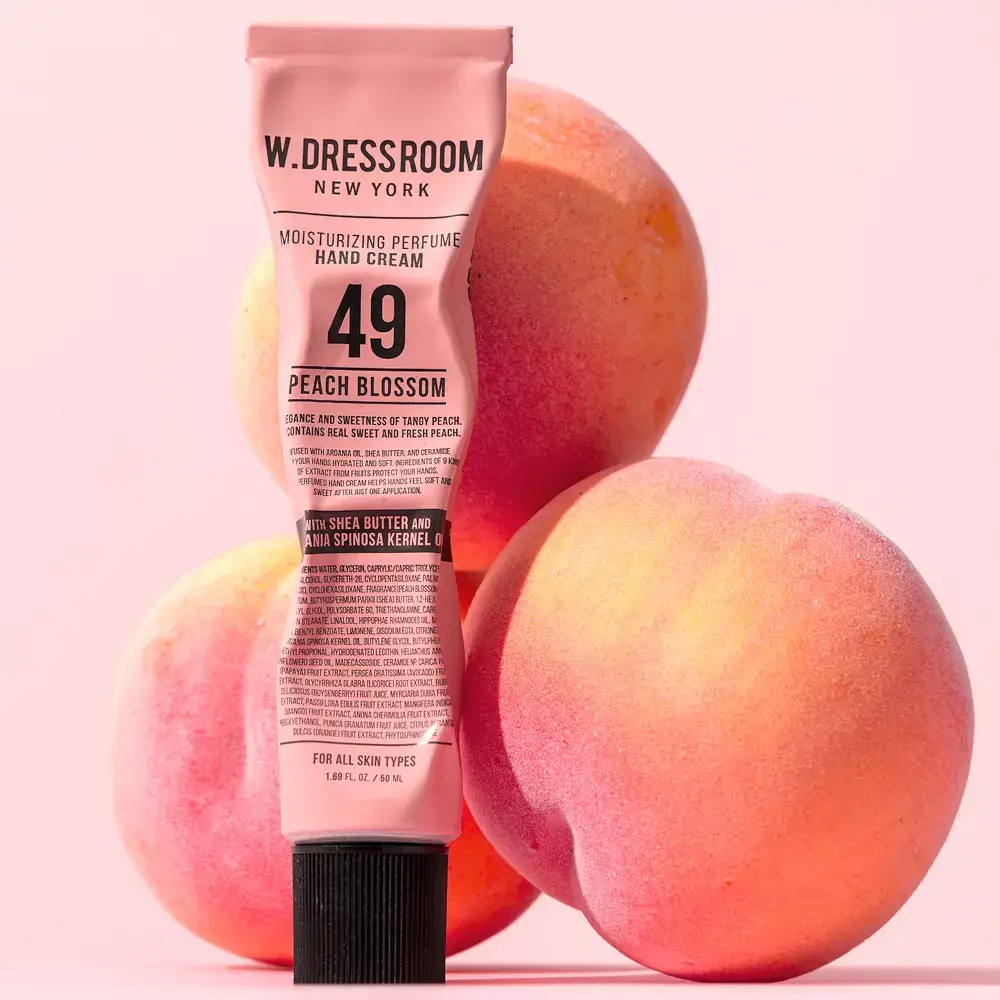 W.DRESSROOM 퍼퓸 핸드크림 No.49 피치블러썸 50ml