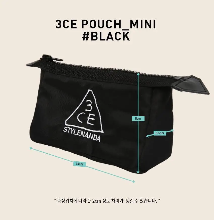 3CE 블랙 파우치(미니) 상세페이지 5