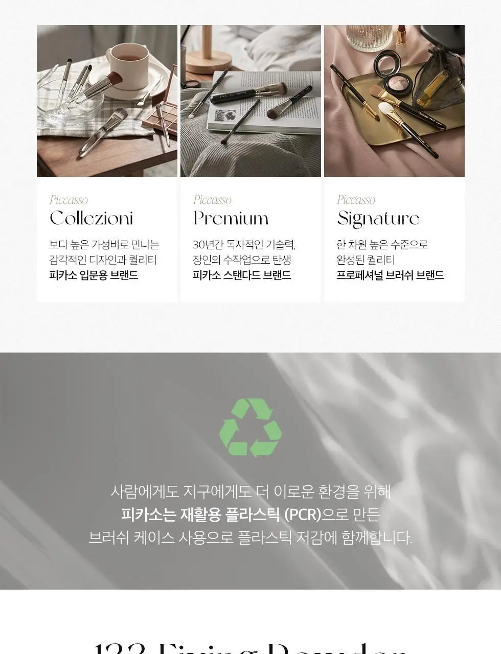 피카소 133 픽싱 파우더 브러쉬 상세페이지 7
