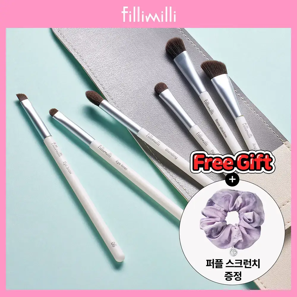 필리밀리 아이메이크업 브러시키트(6종)