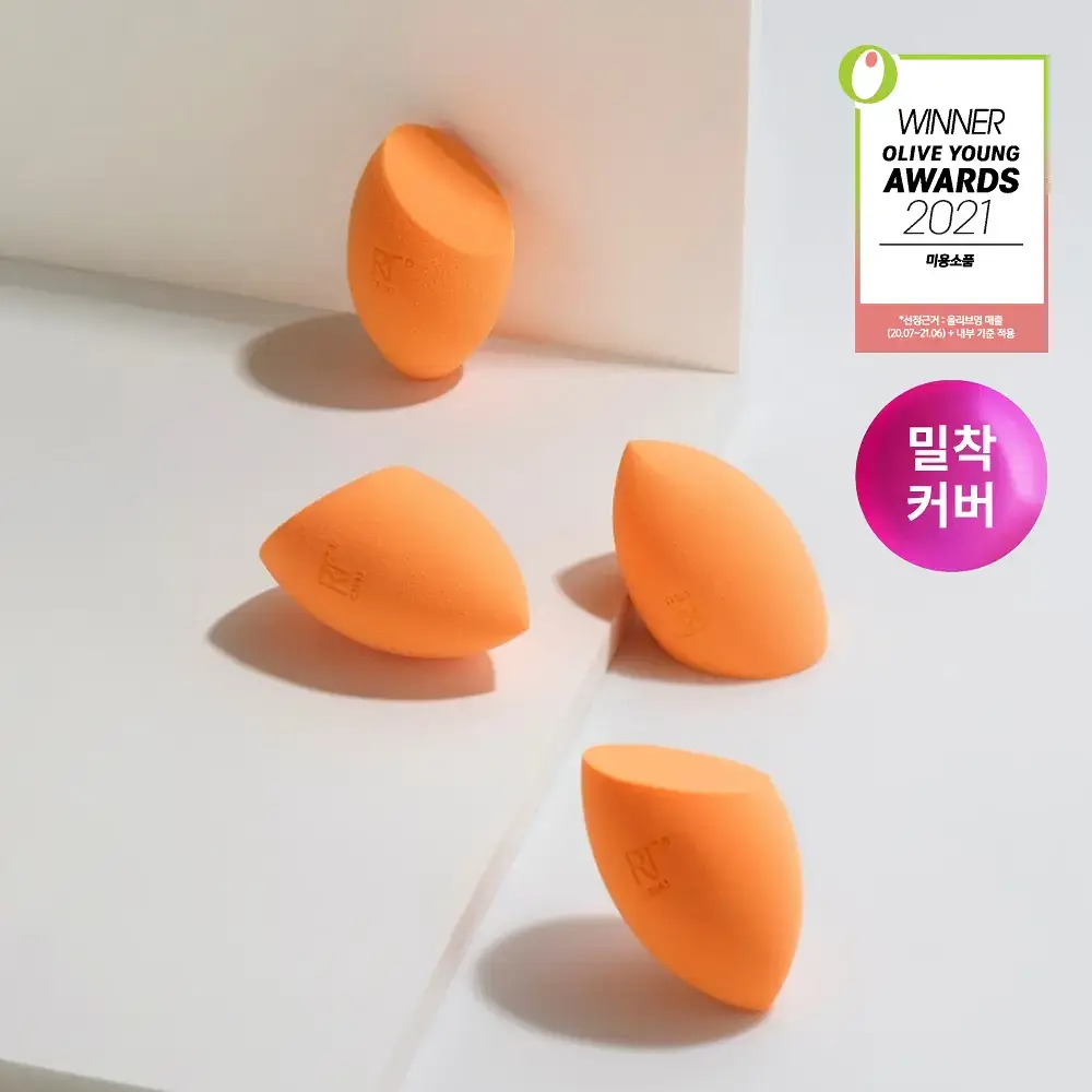 리얼테크닉스 미라클 컴플렉션 스펀지 4개입