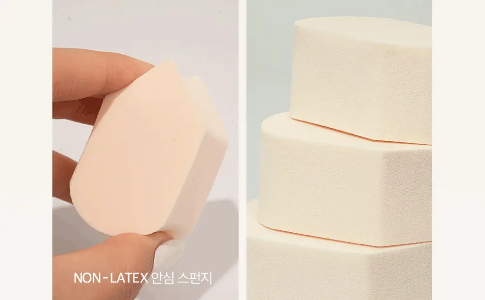 클리오 하이드로 메이크업 스펀지 오리지널 엣지 (4개입) 상세페이지 2