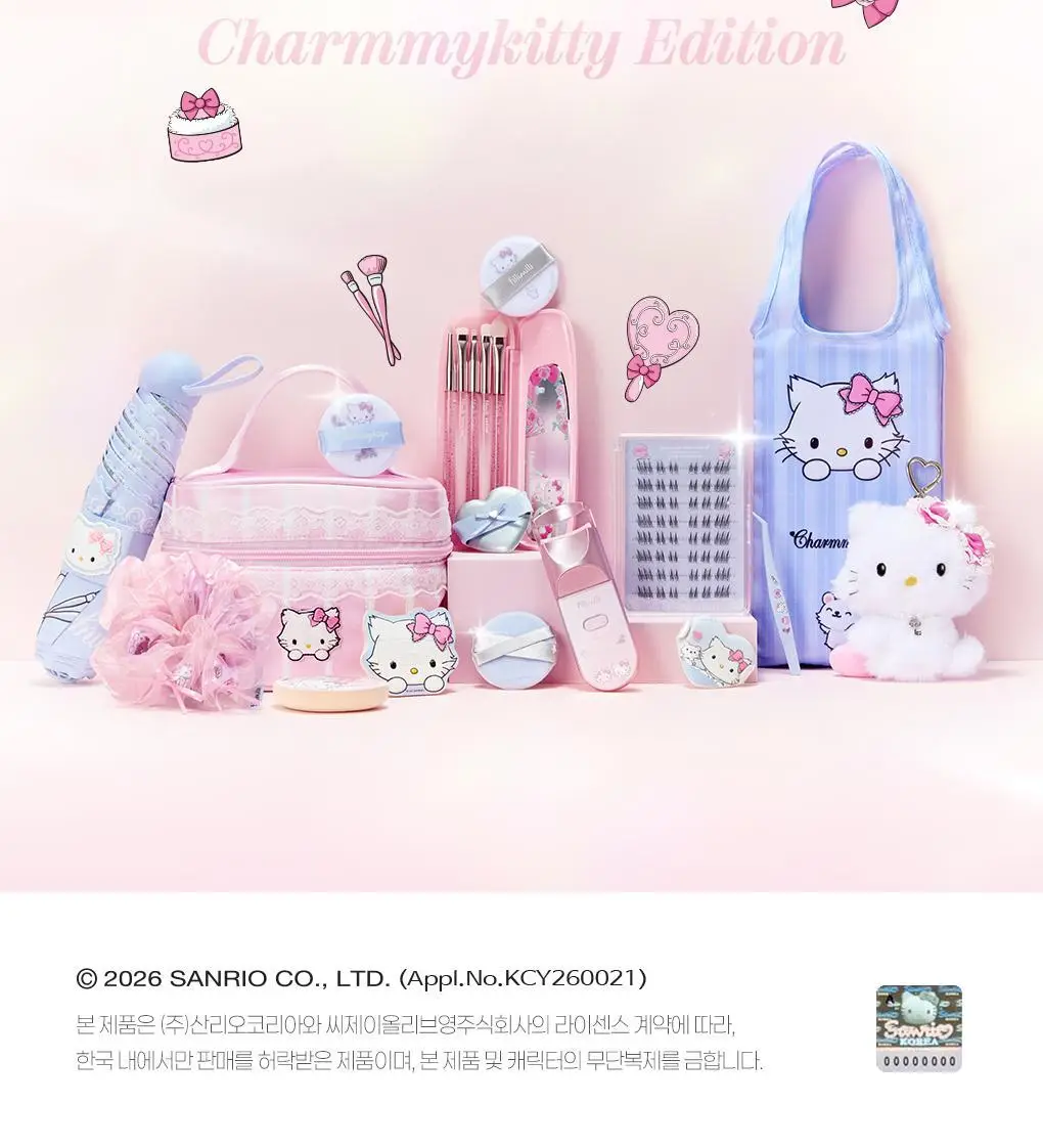 필리밀리X챠미키티 에디션 퍼프 4종(블러팡파우더퍼프 5p/정교한 통통퍼프) 상세페이지 44