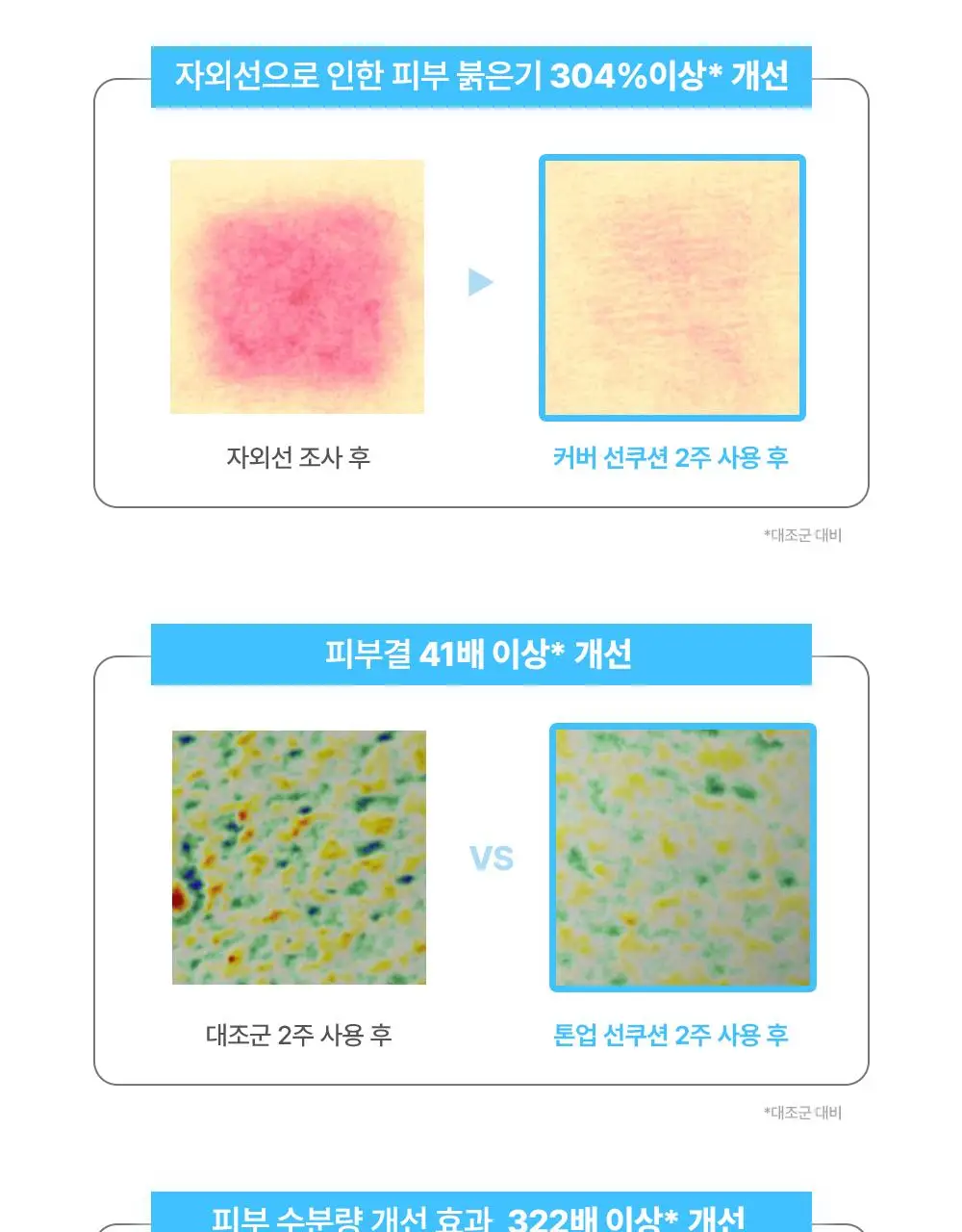 톤핏선 파데프리 비건 얇착밀착 선쿠션 2종 택1(톤업쿠션/커버쿠션) SPF50+ PA++++ 상세페이지 7