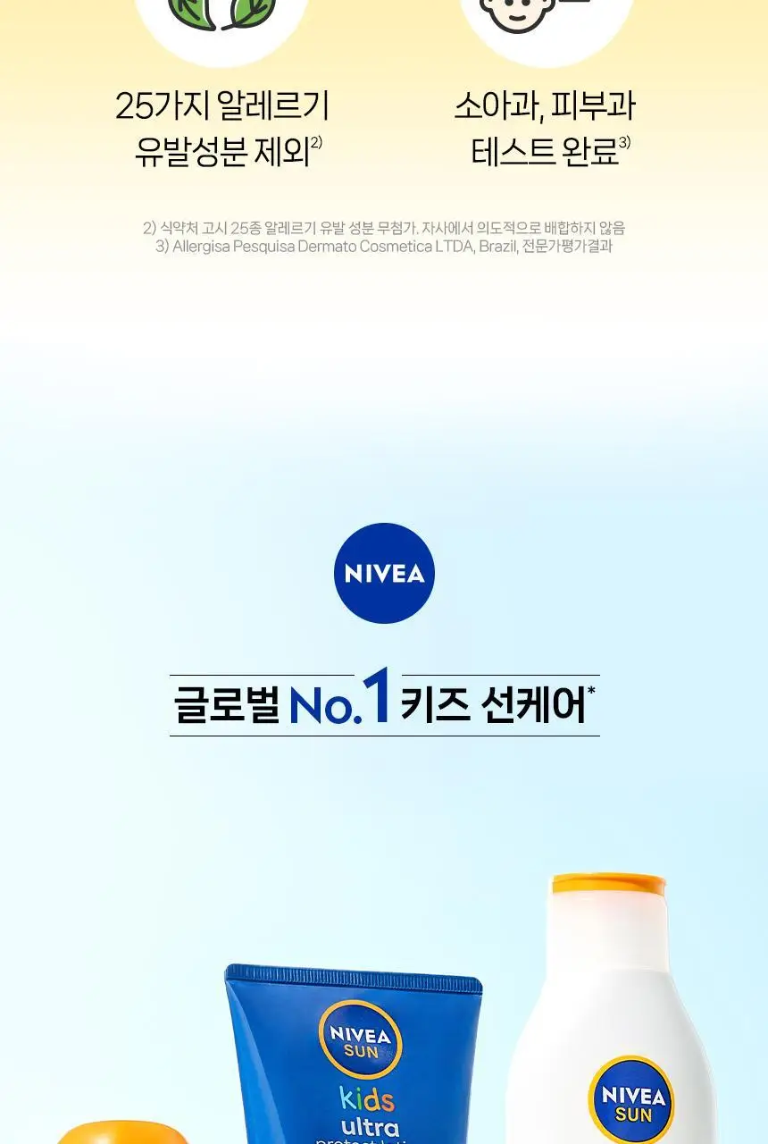 니베아 선 키즈 센서티브 프로텍트 앤 플레이 로션 200ml 상세페이지 9