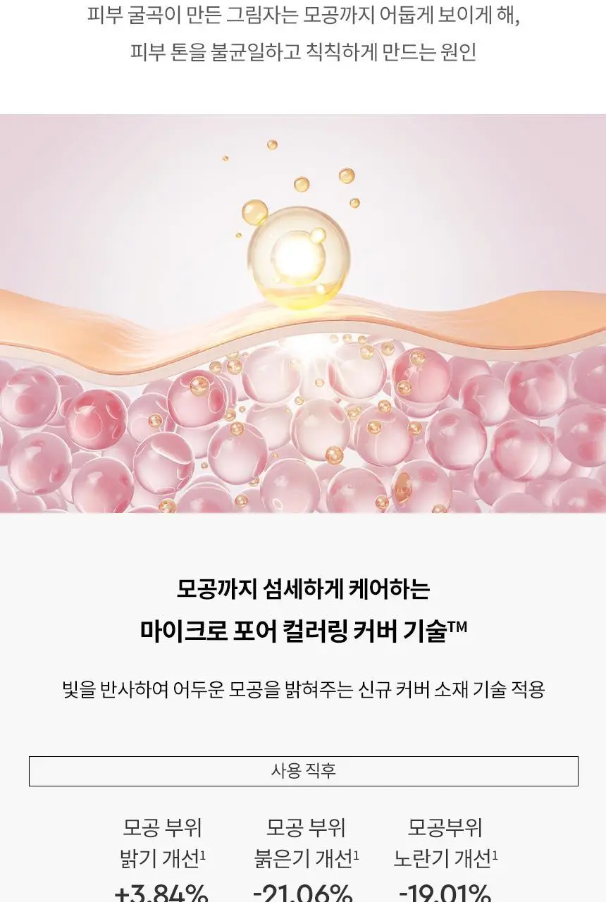 헤라 UV프로텍터 코렉팅 베이스 35ml 2종 (코렉팅/부스팅) 상세페이지 6