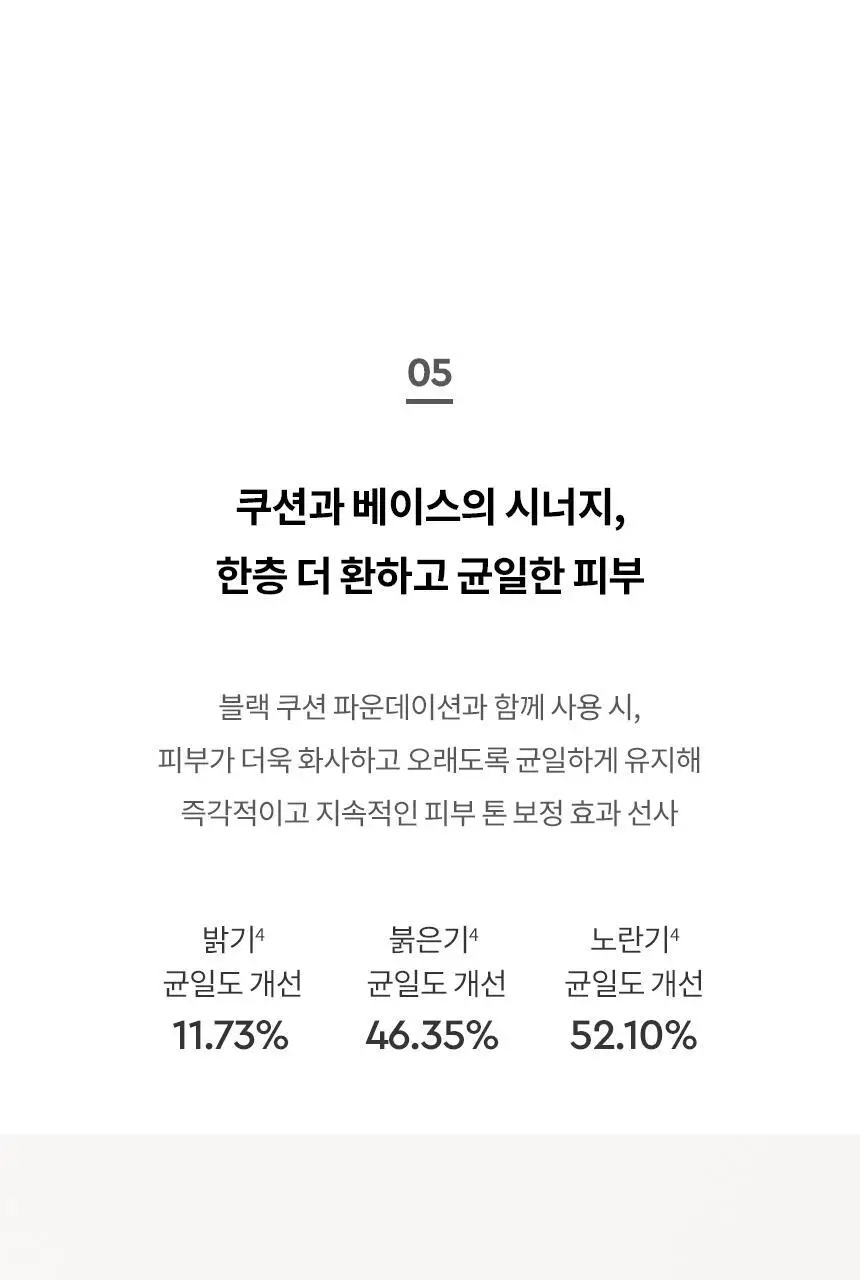헤라 UV프로텍터 코렉팅 베이스 35ml 2종 (코렉팅/부스팅) 상세페이지 10