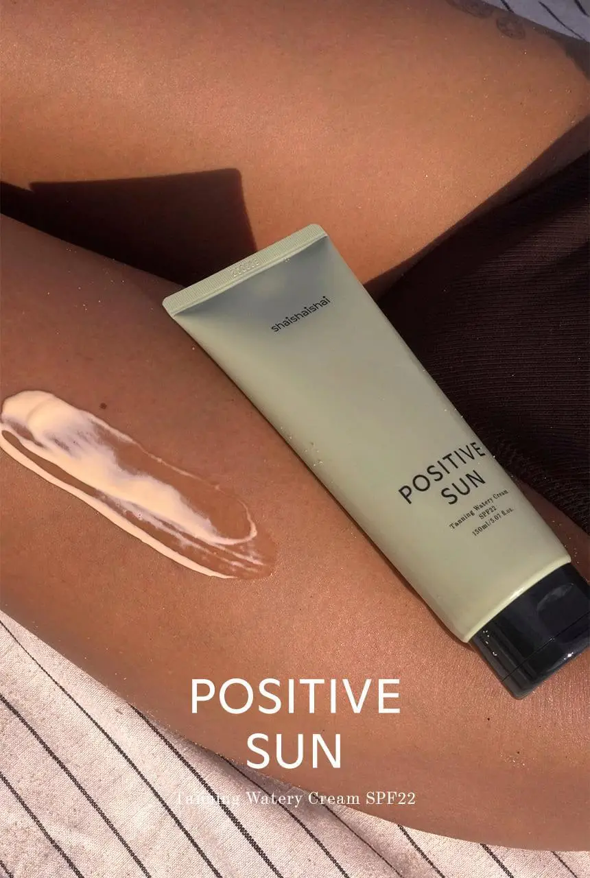샤이샤이샤이 파지티브 선 태닝 워터리 크림 SPF22 150ml 상세페이지 15