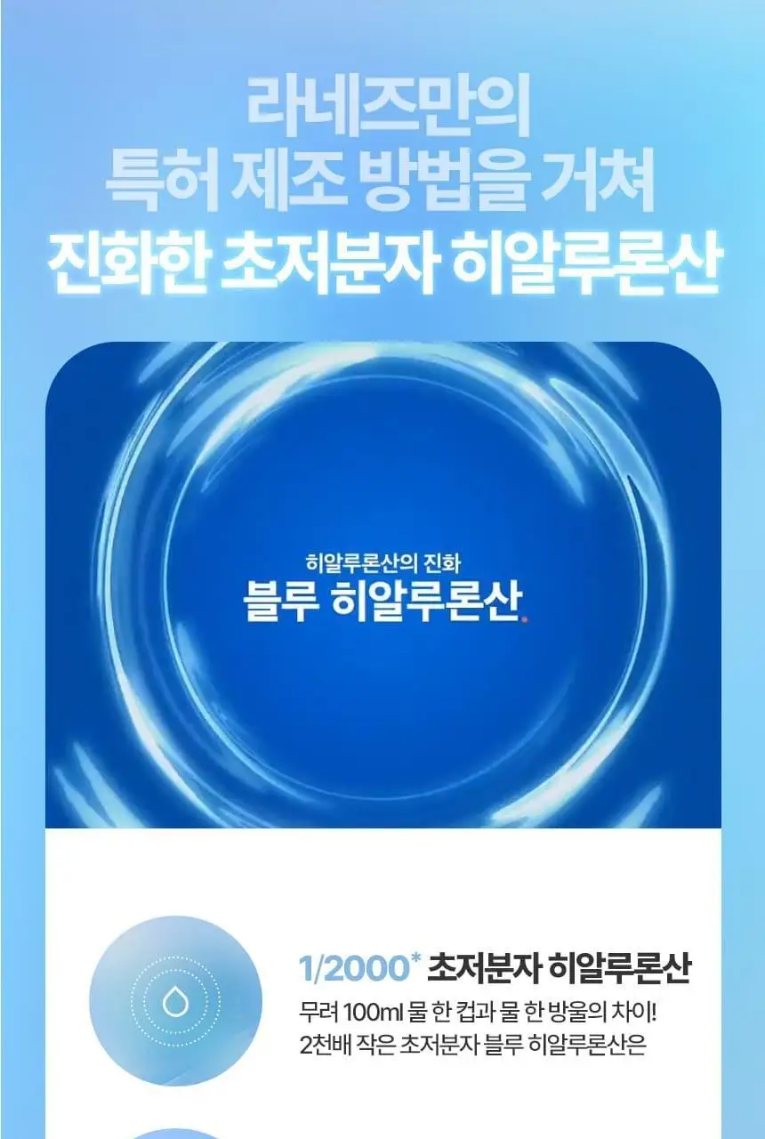 라네즈 워터뱅크 블루히알루로닉 에멀젼(중건성) 120ml 상세페이지 12