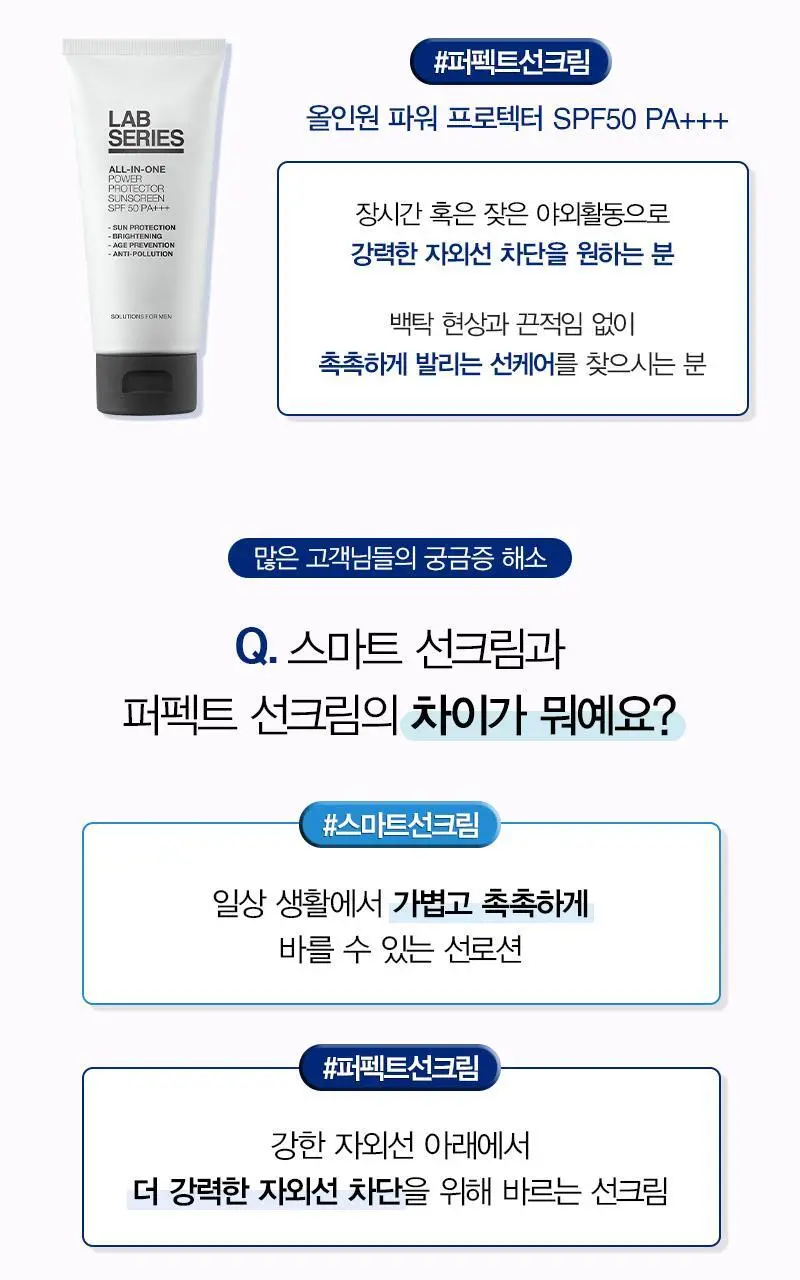 랩시리즈 올인원 디펜스 로션 SPF35 PA++++ 50ml 상세페이지 6