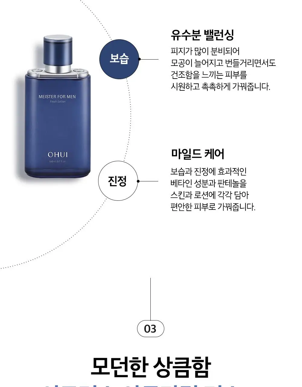 오휘 마이스터 포맨 프레쉬 로션 110ml 상세페이지 9