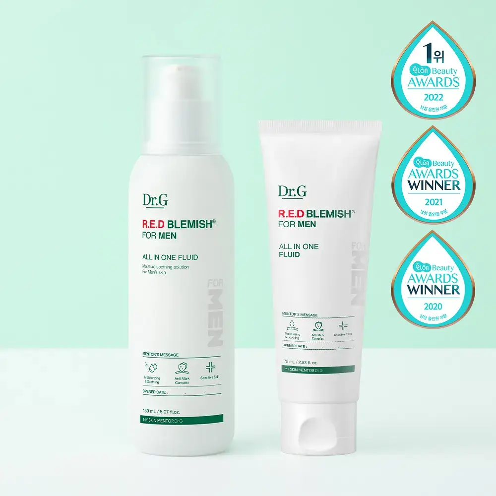 닥터지 레드 블레미쉬 포 맨 올인원 플루이드 150ml+75ml 기획