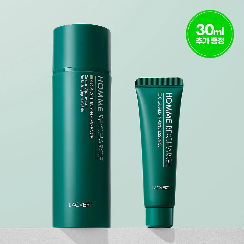 라끄베르 옴므 리차지 시카 올인원 에센스 150ml 기획 (+30ml 증정)