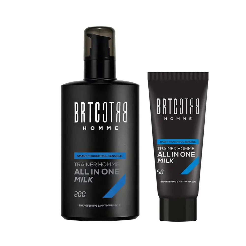 BRTC 트레이너 옴므 올인원 밀크 200ml 기획 (+50ml 증정)