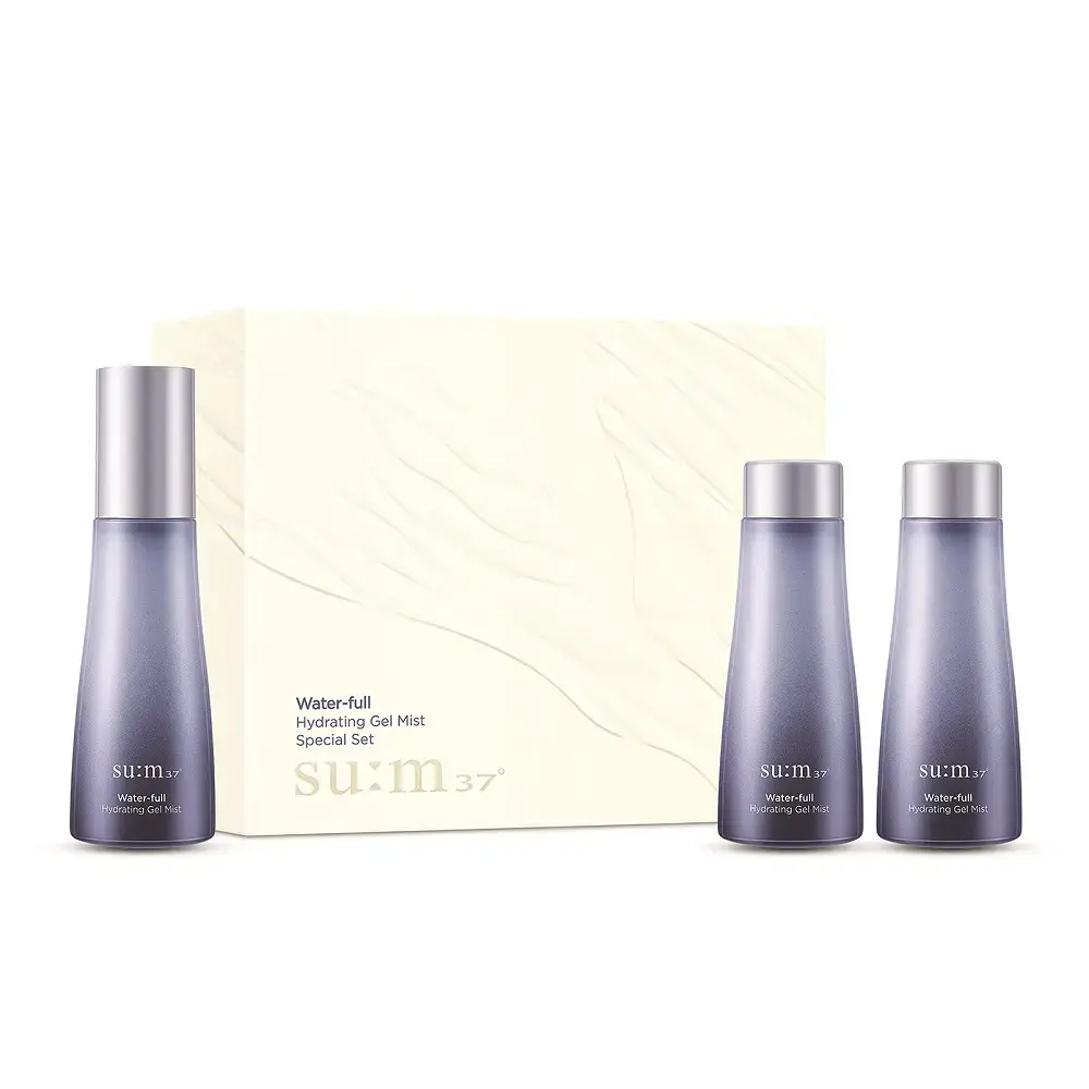 숨37 워터풀 하이드레이팅 젤 미스트 60ml 기획 (+ 60ml 리필 2개)