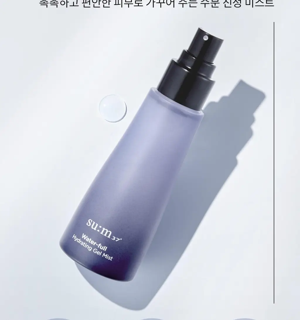 숨37 워터풀 하이드레이팅 젤 미스트 60ml+60ml 2종 옵션 상세페이지 11