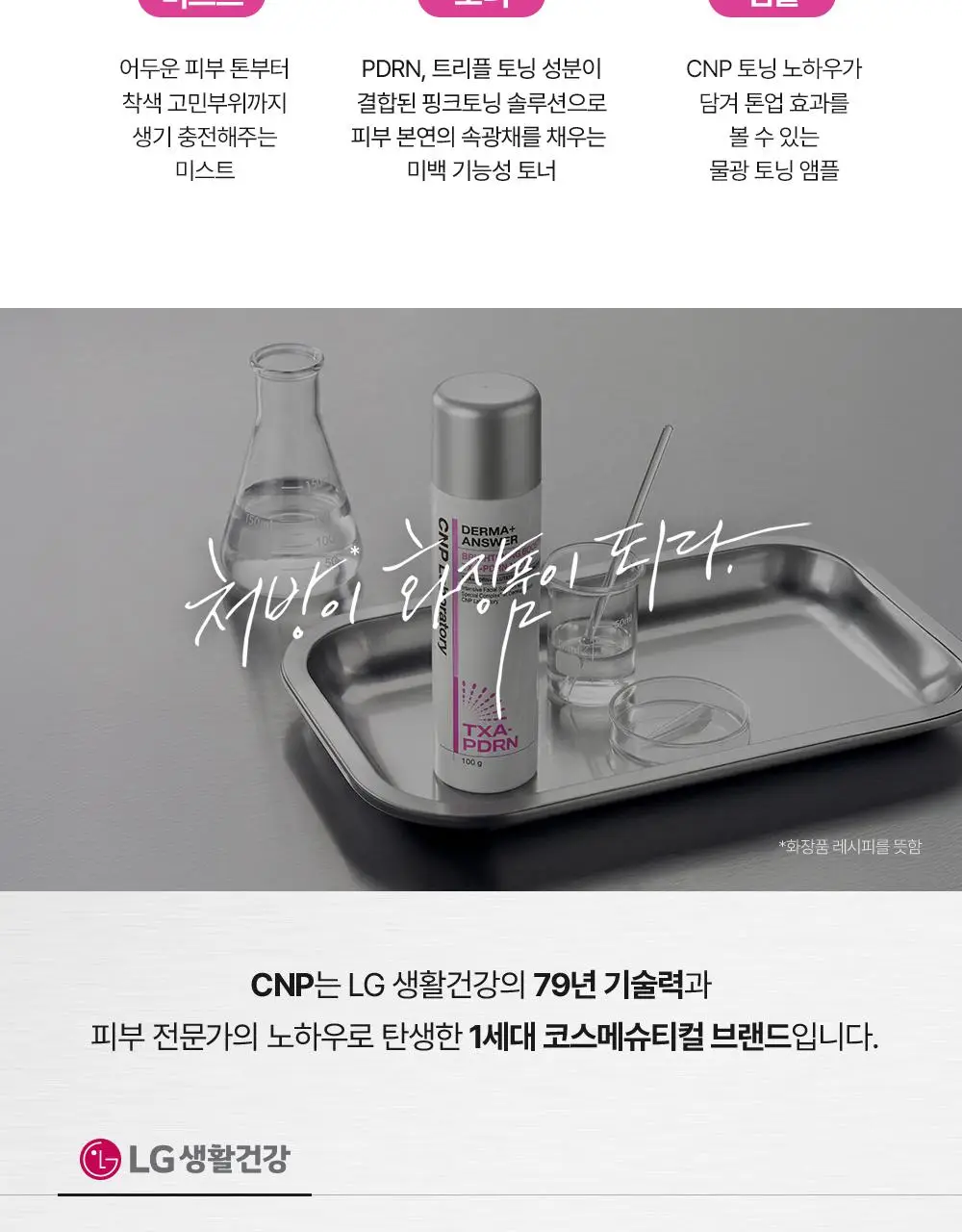 차앤박 더마앤서 브라이트닝 부스터 TXA-PDRN 미스트 100ml 상세페이지 19