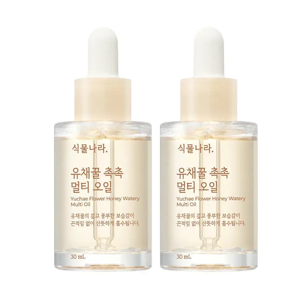 식물나라 유채꿀 촉촉 멀티오일 더블기획 30mL*2