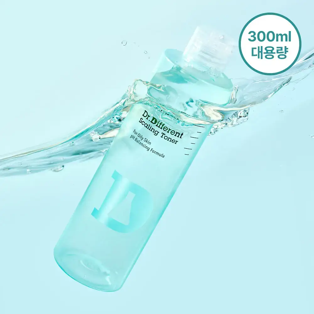 닥터디퍼런트 스케일링 토너 (지성용) 300ml (AD)