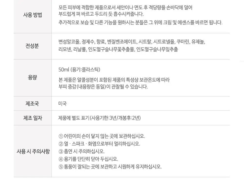 클럽맨리저브 젠트진 에프터쉐이브 50ml 상세페이지 5