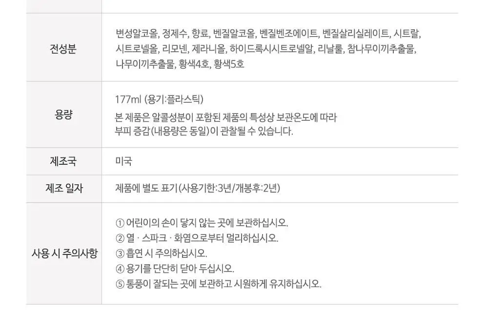 클럽맨피노드 오리지날 에프터쉐이브로션 177ml 상세페이지 5
