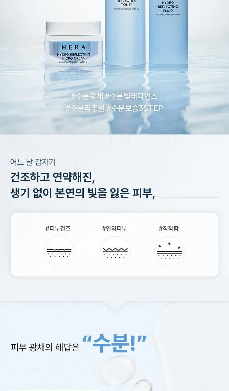 헤라 하이드로 리플렉팅 토너 170ml 상세페이지 5