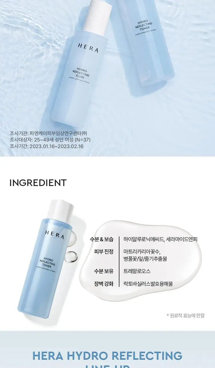 헤라 하이드로 리플렉팅 토너 170ml 상세페이지 13