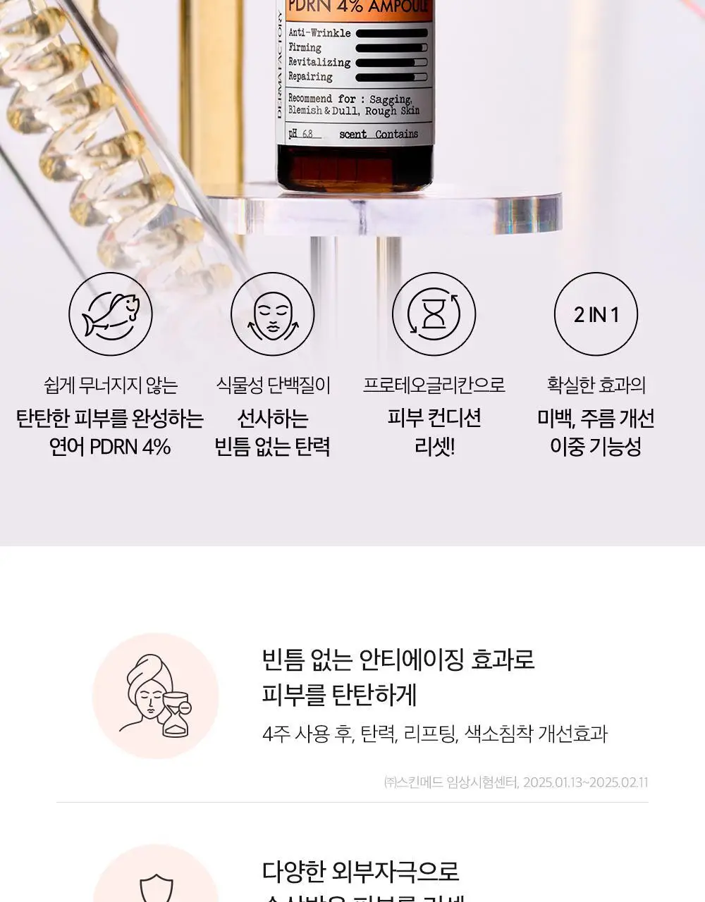 더마팩토리 PDRN 4% 앰플 30ml 상세페이지 2