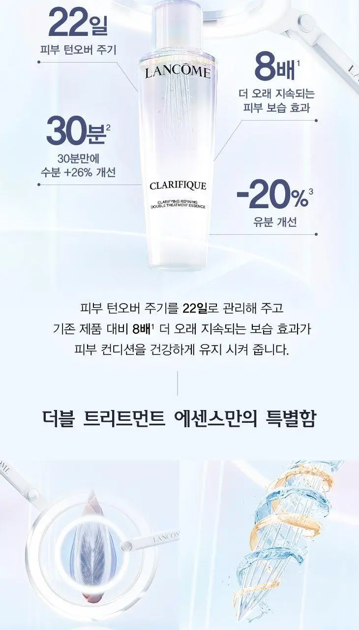 랑콤 클라리피끄 더블 트리트먼트 에센스 150ml 상세페이지 2