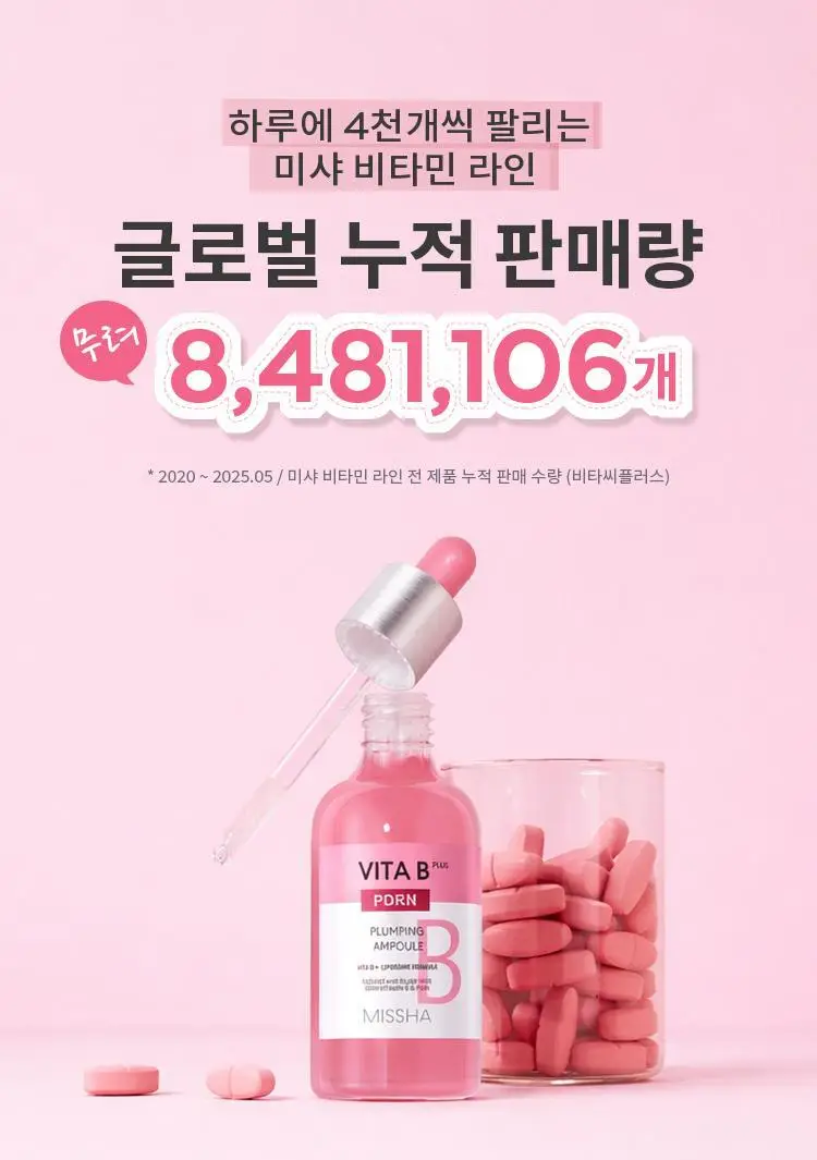 미샤 비타비 플러스 PDRN 플럼핑 앰플 30ml 상세페이지 6