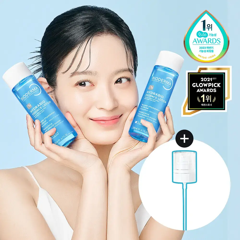 바이오더마 하이드라비오 에센스로션 200ml 2입 기획 (+미스트펌프 증정)