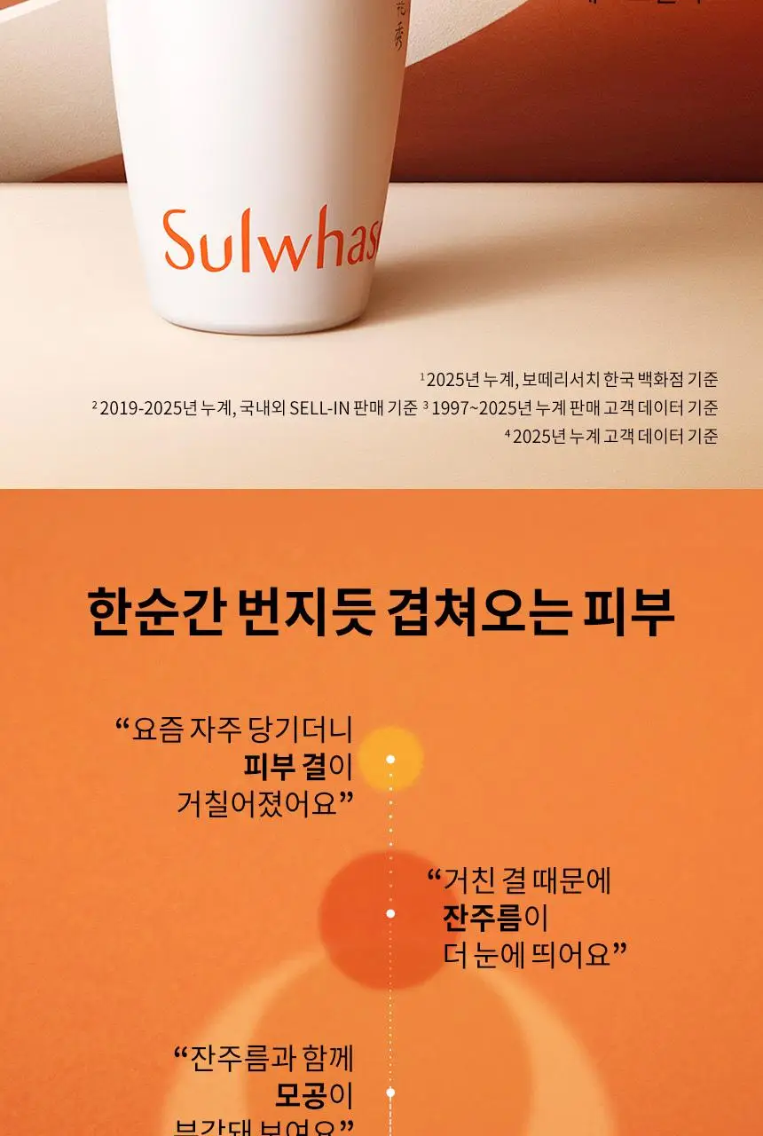 설화수 윤조에센스 단품/기획 상세페이지 6