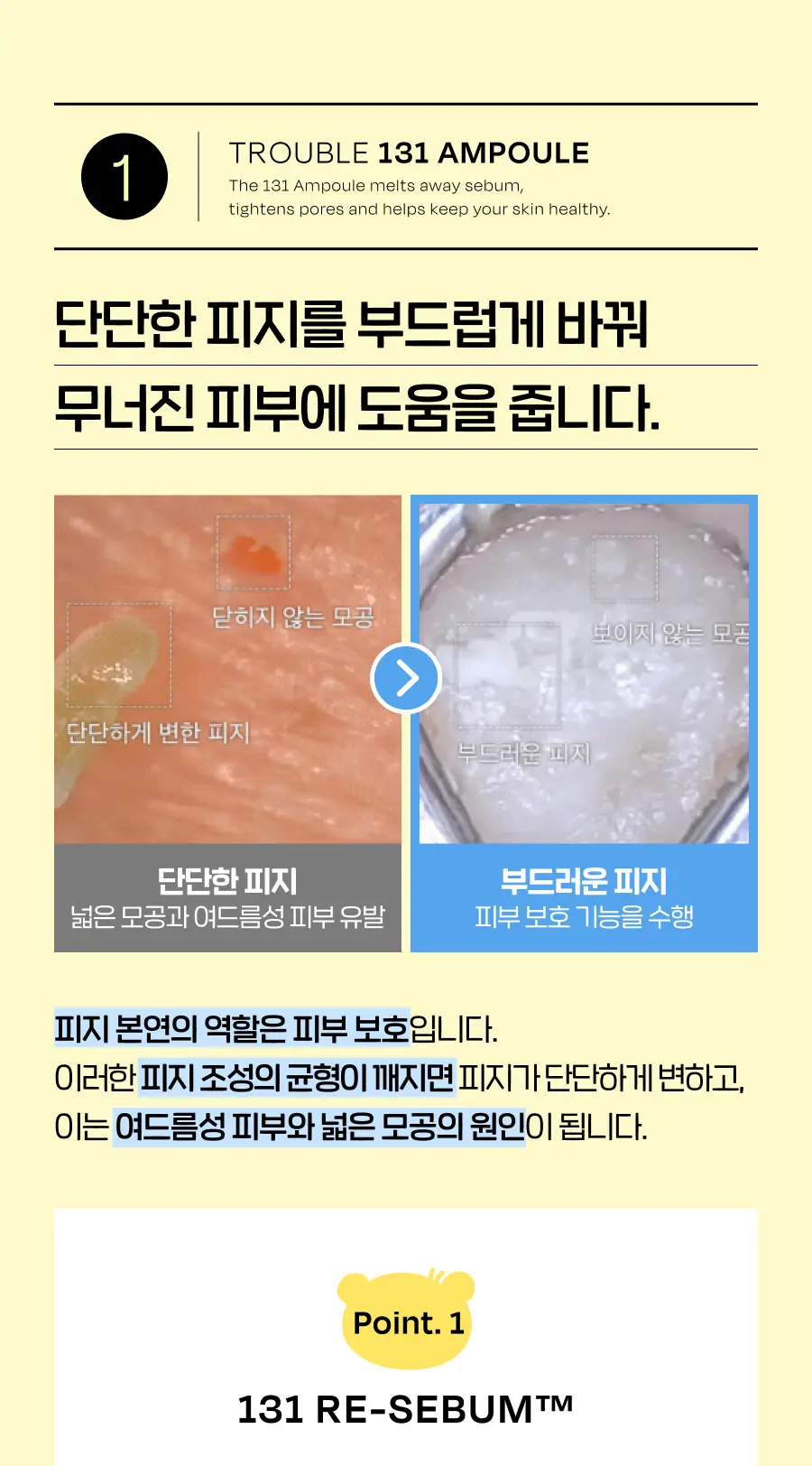 셀라딕스 세범 리밸런싱 RX 131 앰플 30ml 기획 (+미니언즈 키링) (미니언즈 콜라보) 상세페이지 15