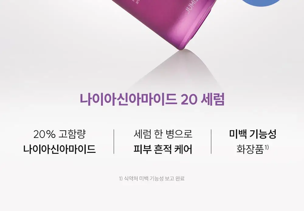 주미소 나이아신아마이드 20% 세럼 40ml 상세페이지 7