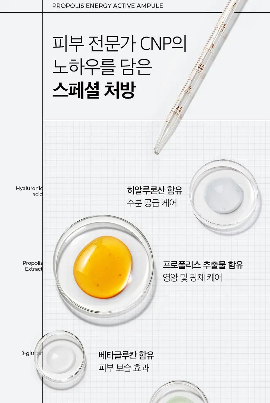 차앤박(CNP) 프로폴리스 액티브 앰플 더블기획(15ml+15ml) 상세페이지 10