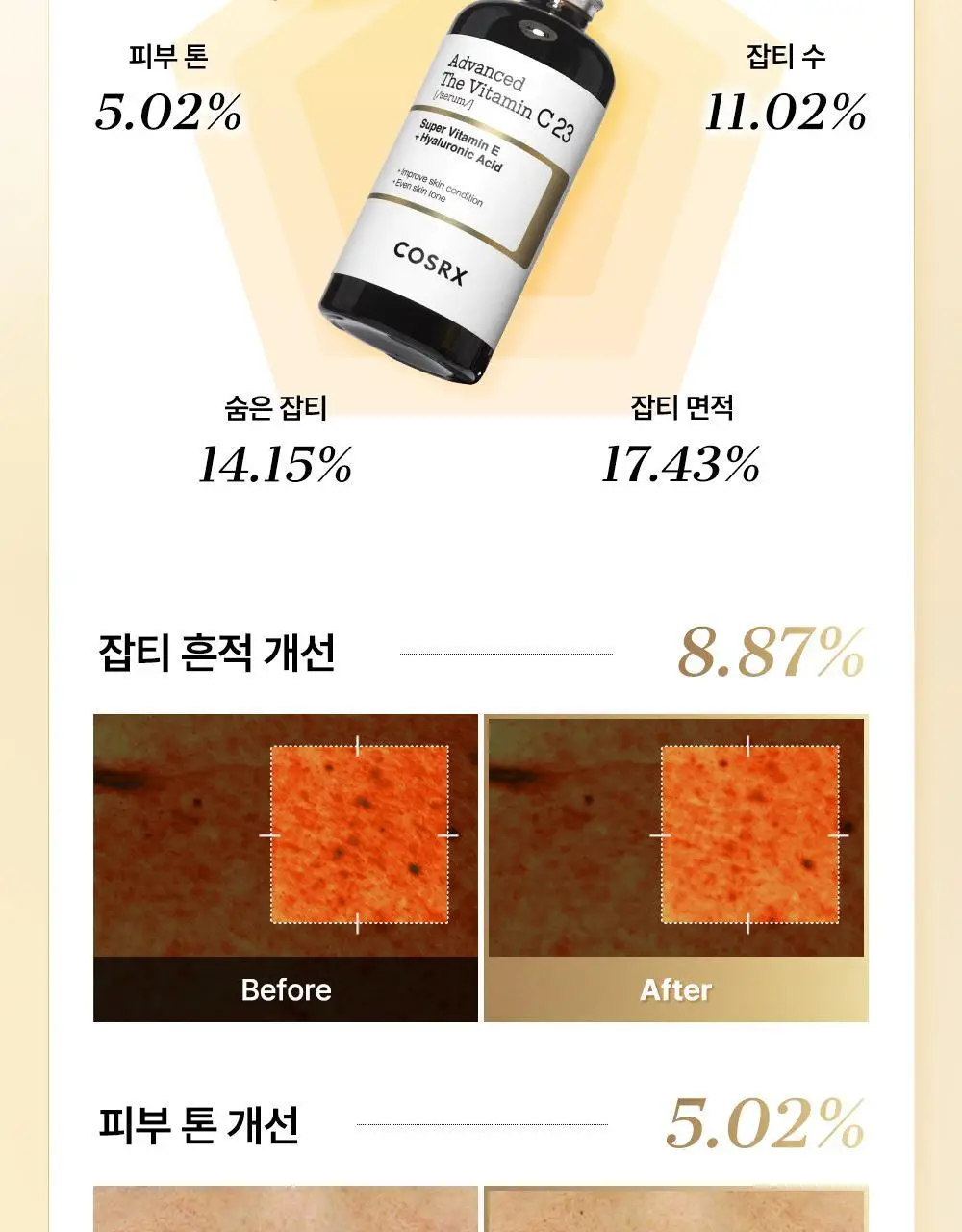 코스알엑스 어드밴스드 더 비타민C 23 세럼 20g 상세페이지 18